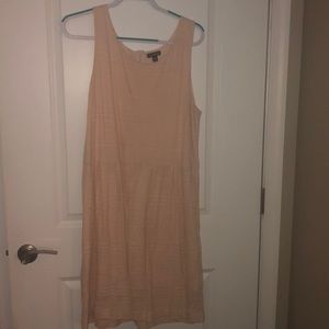 Light pink/ cream colored dress